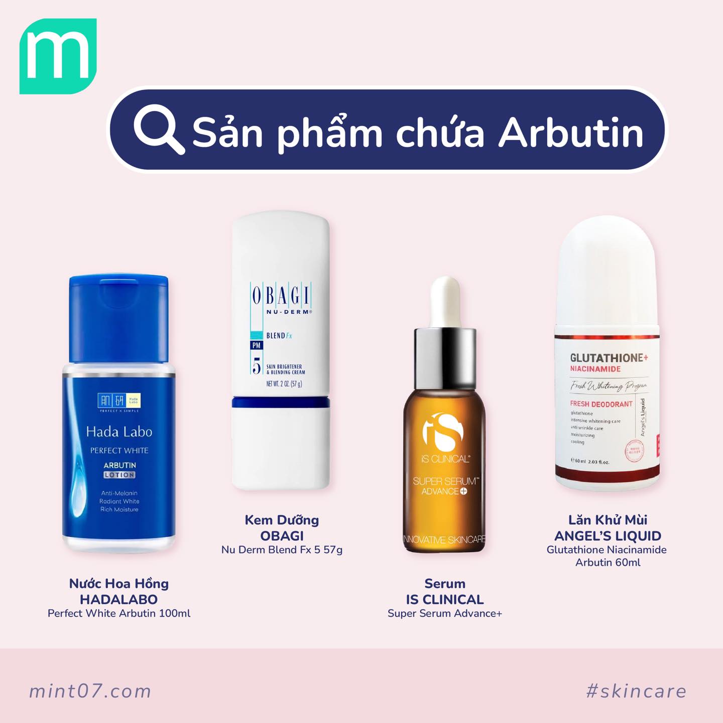 Mục Sở Thị Về Arbutin