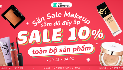 Săn SALE MAKEUP - Sắm Đồ Đầy Ắp