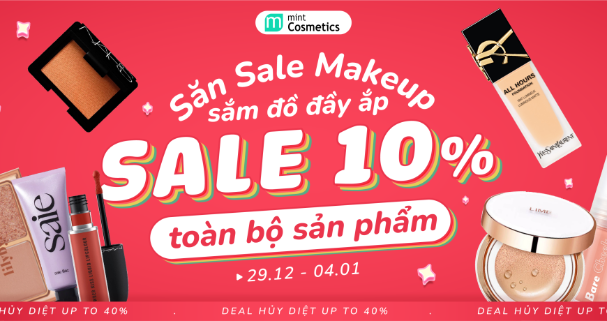Săn SALE MAKEUP - Sắm Đồ Đầy Ắp