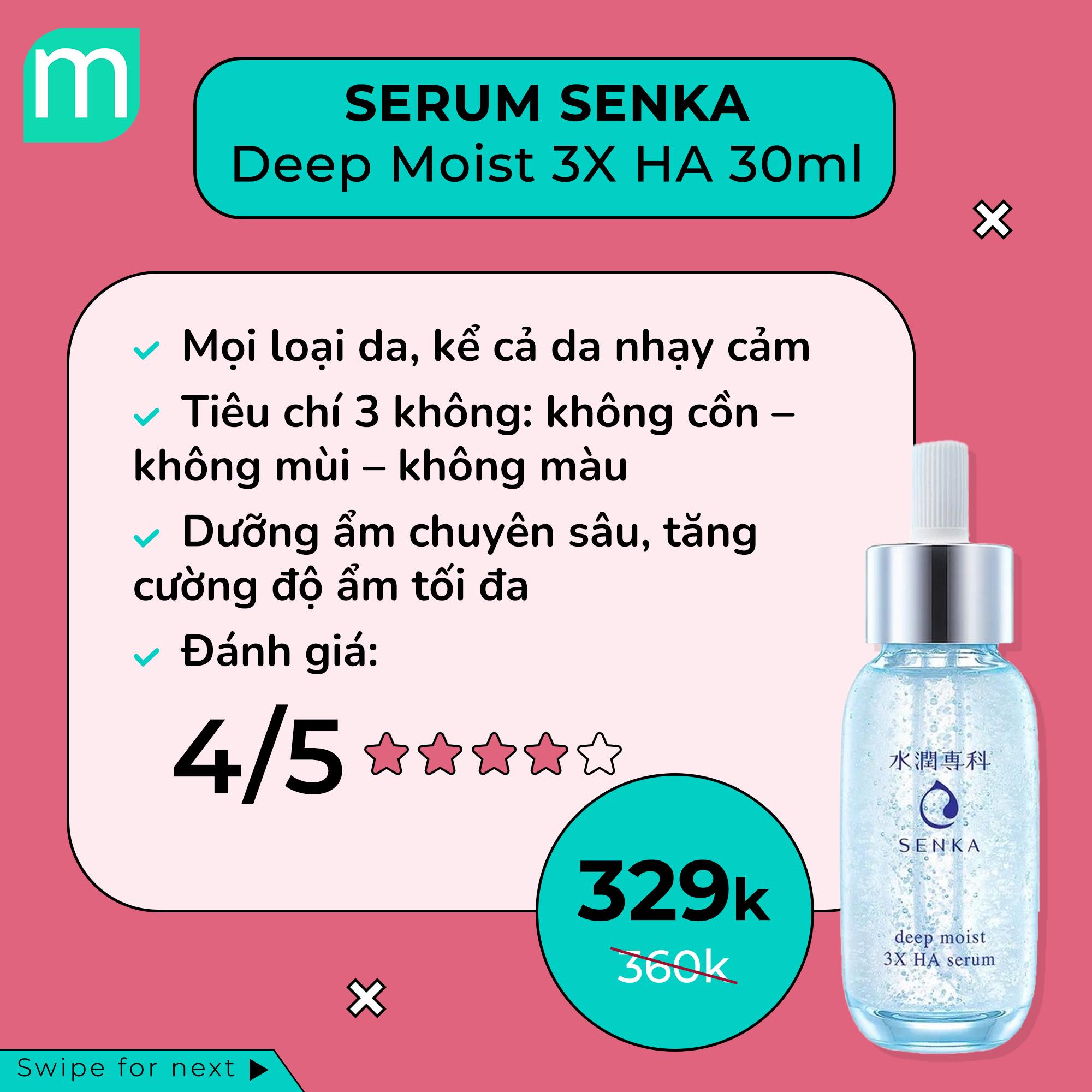 So Sánh 3 Serum Cấp Nước Giá Mềm
