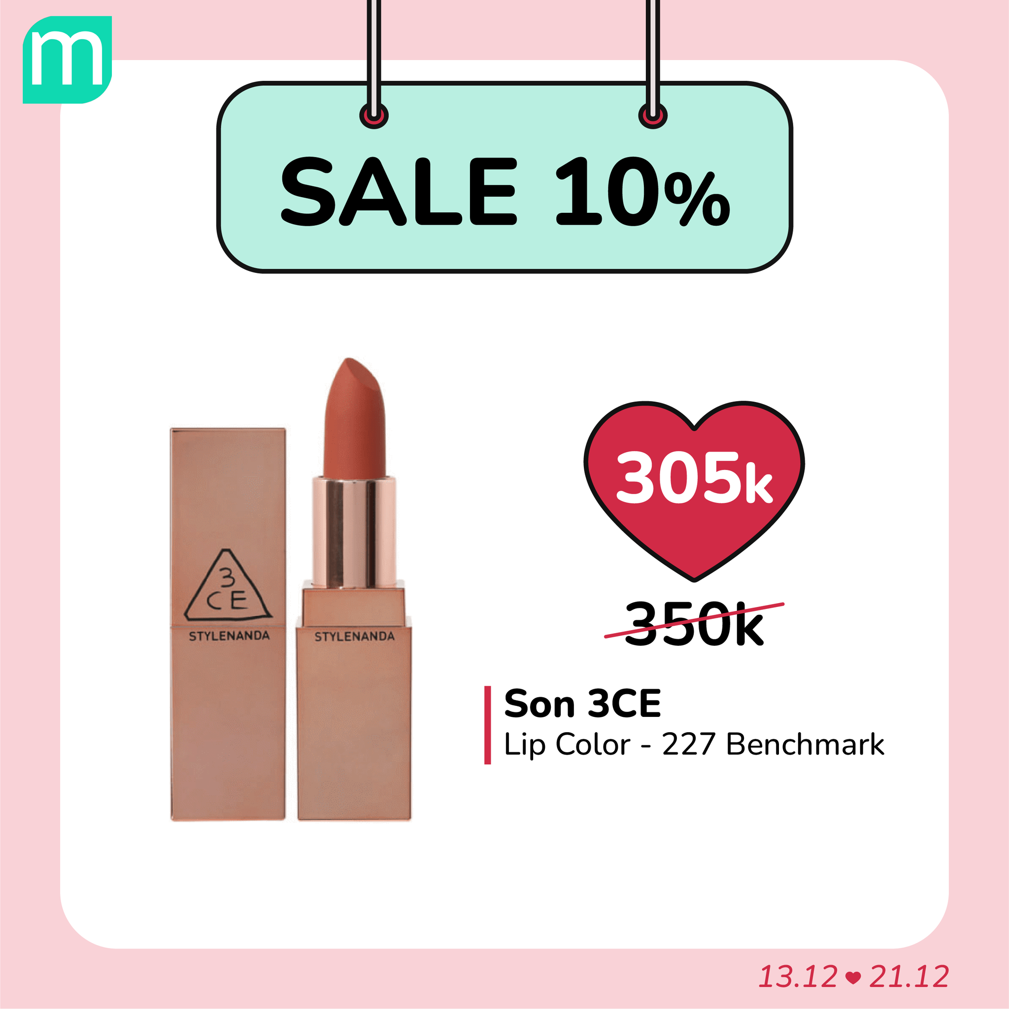 SALE SON 10% - GIÁ HỜI NHẤT NĂM
