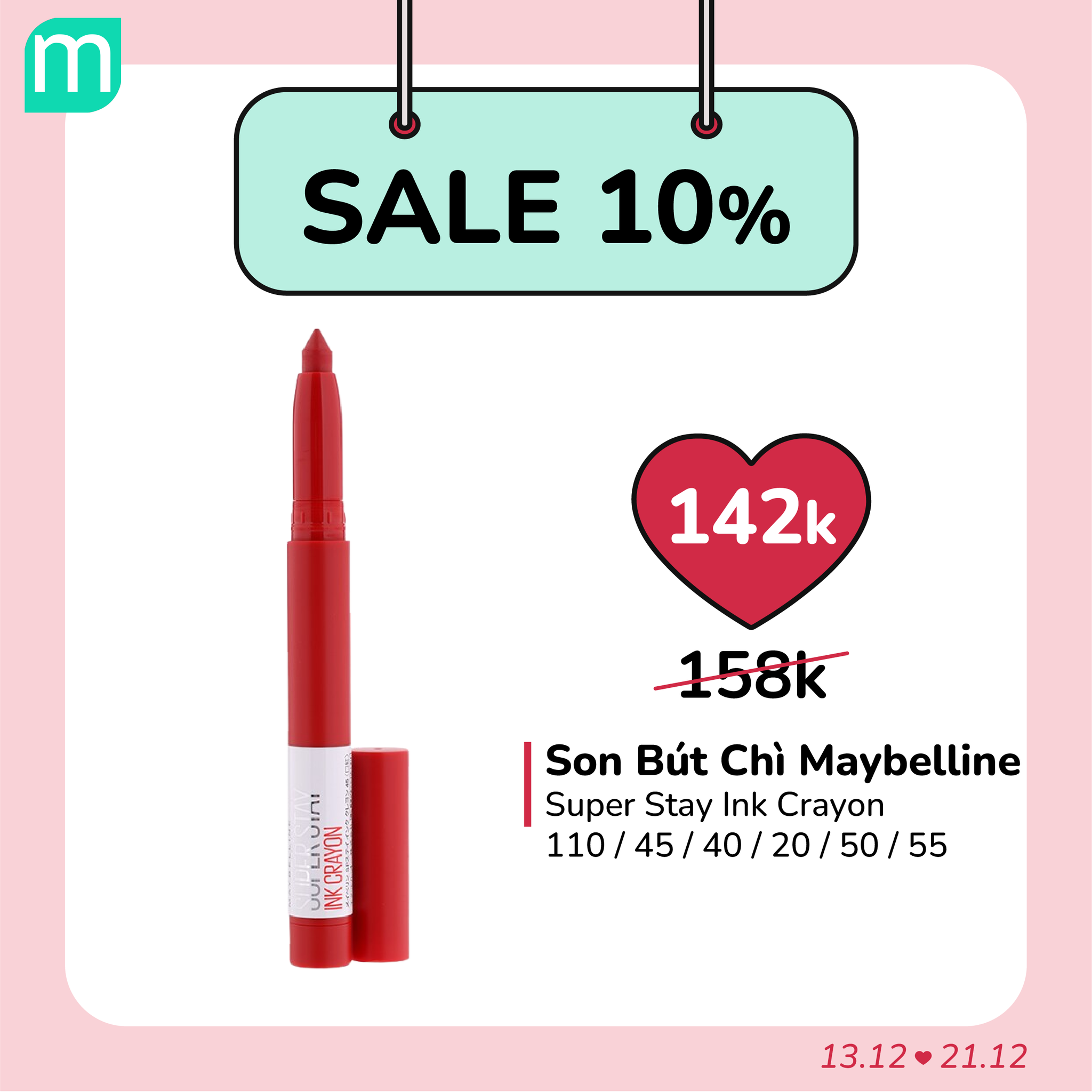 SALE SON 10% - GIÁ HỜI NHẤT NĂM