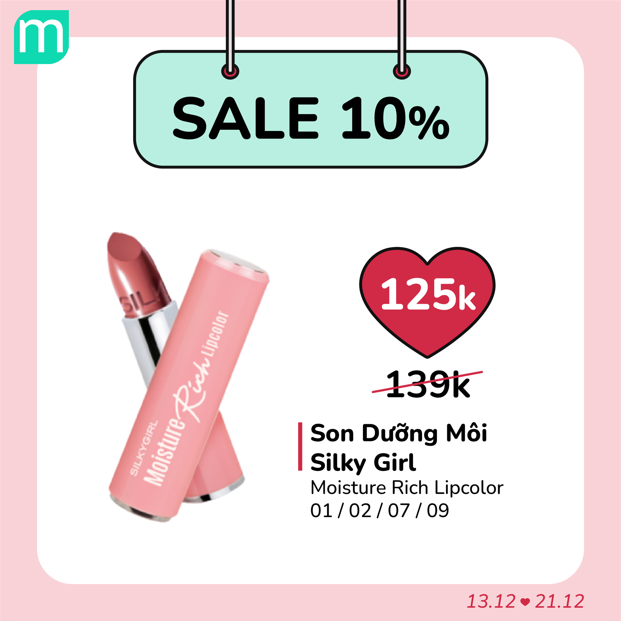 SALE SON 10% - GIÁ HỜI NHẤT NĂM
