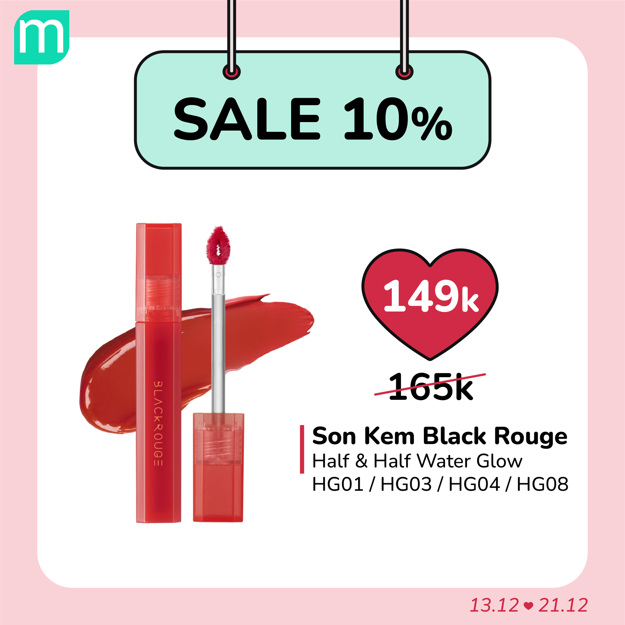 SALE SON 10% - GIÁ HỜI NHẤT NĂM
