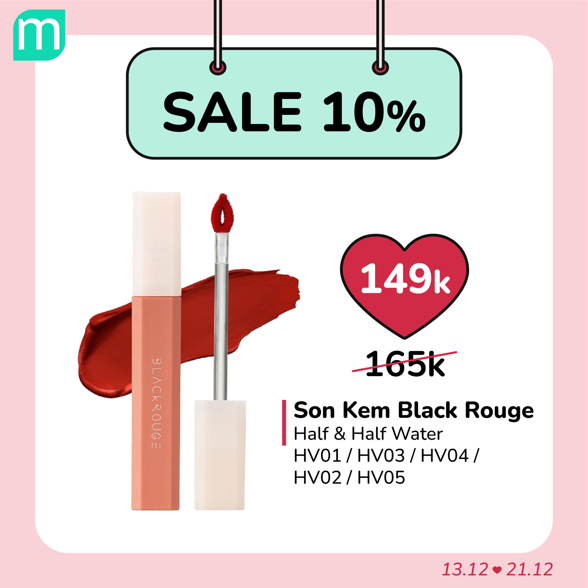 SALE SON 10% - GIÁ HỜI NHẤT NĂM