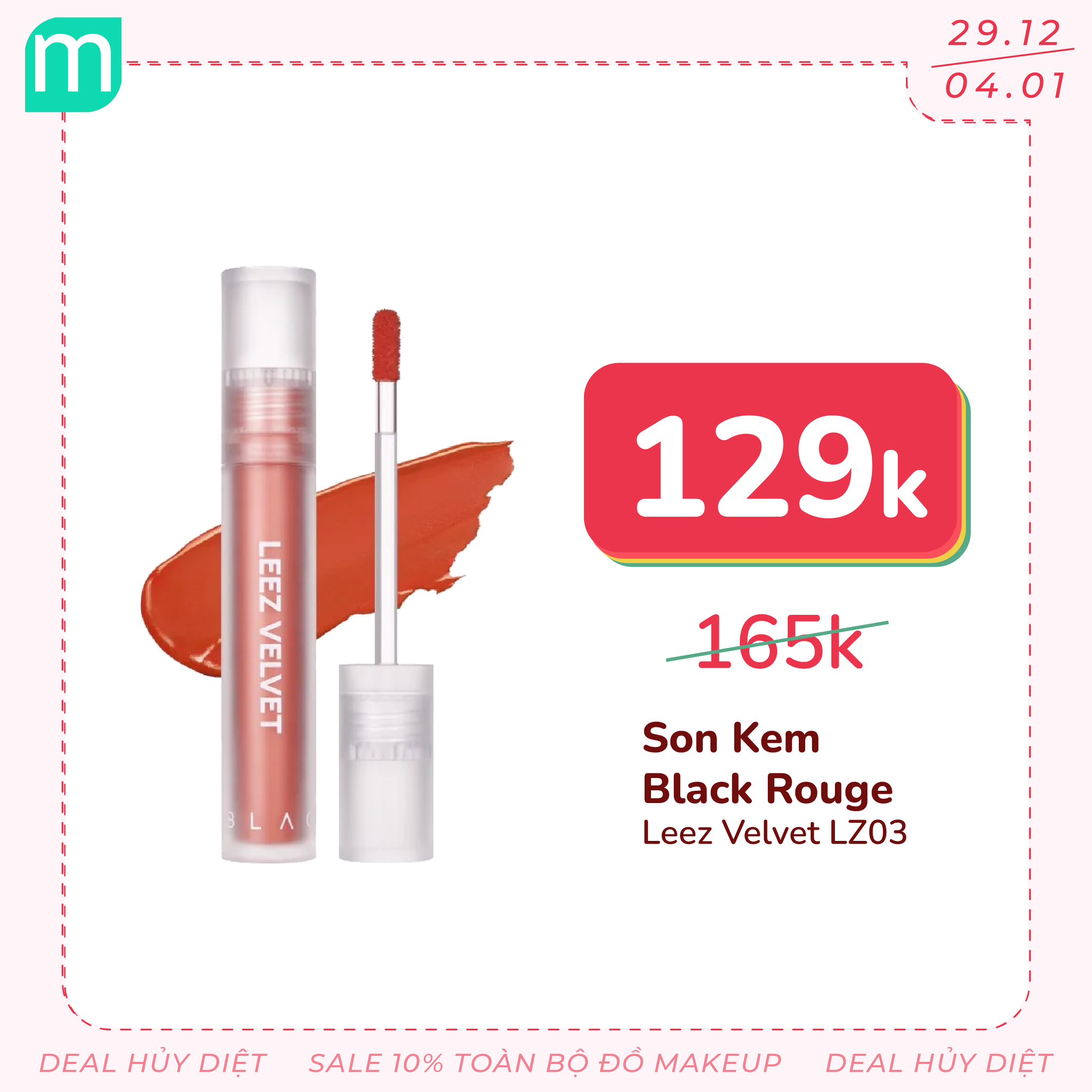 Săn SALE MAKEUP - Sắm Đồ Đầy Ắp