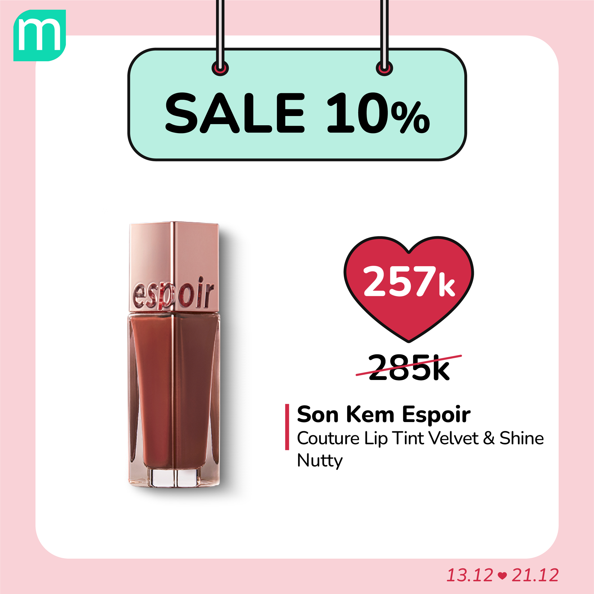 SALE SON 10% - GIÁ HỜI NHẤT NĂM