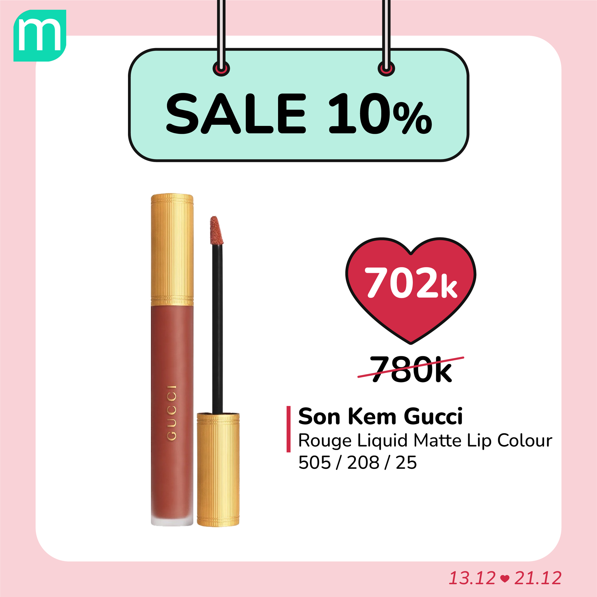 SALE SON 10% - GIÁ HỜI NHẤT NĂM