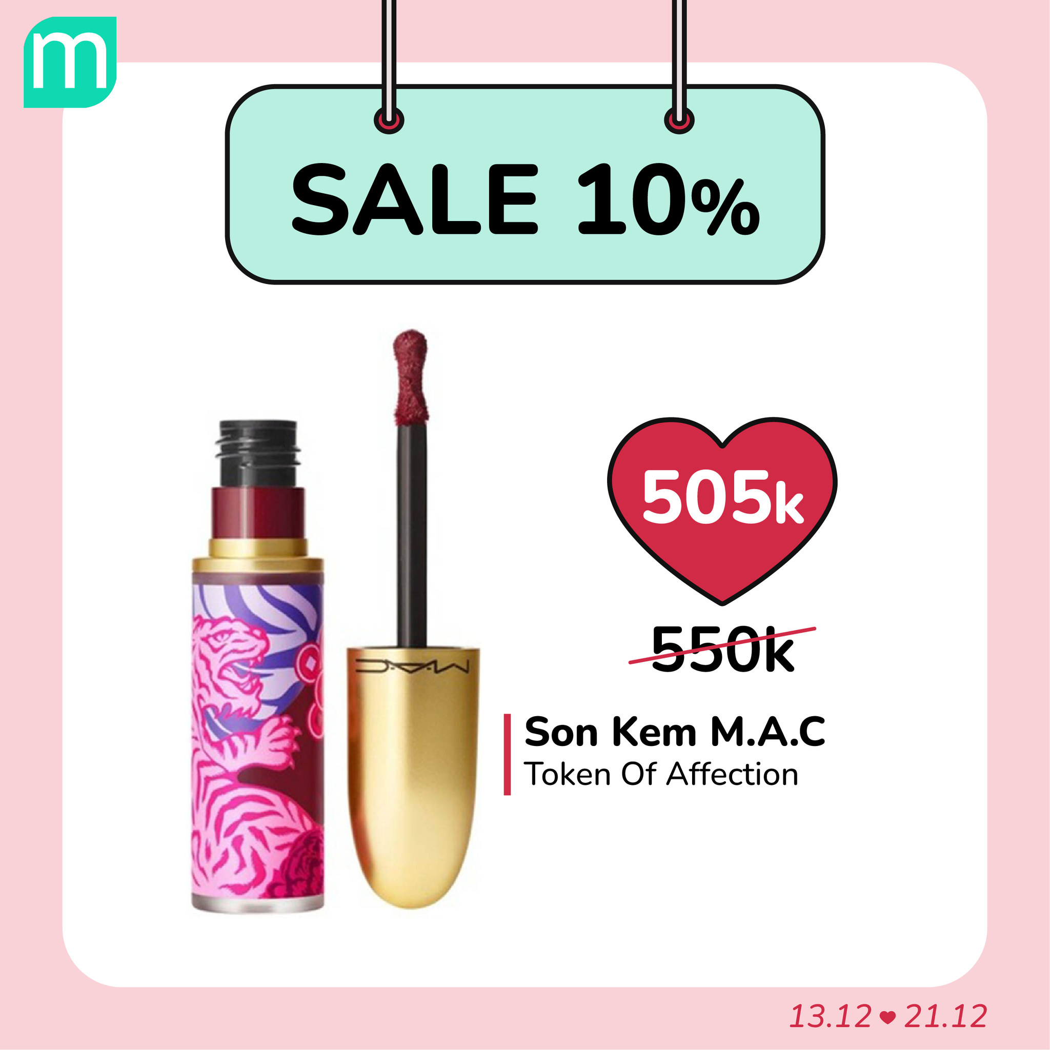 SALE SON 10% - GIÁ HỜI NHẤT NĂM
