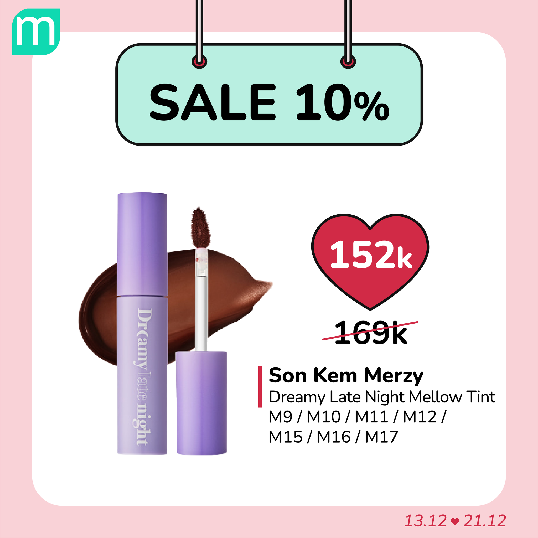 SALE SON 10% - GIÁ HỜI NHẤT NĂM