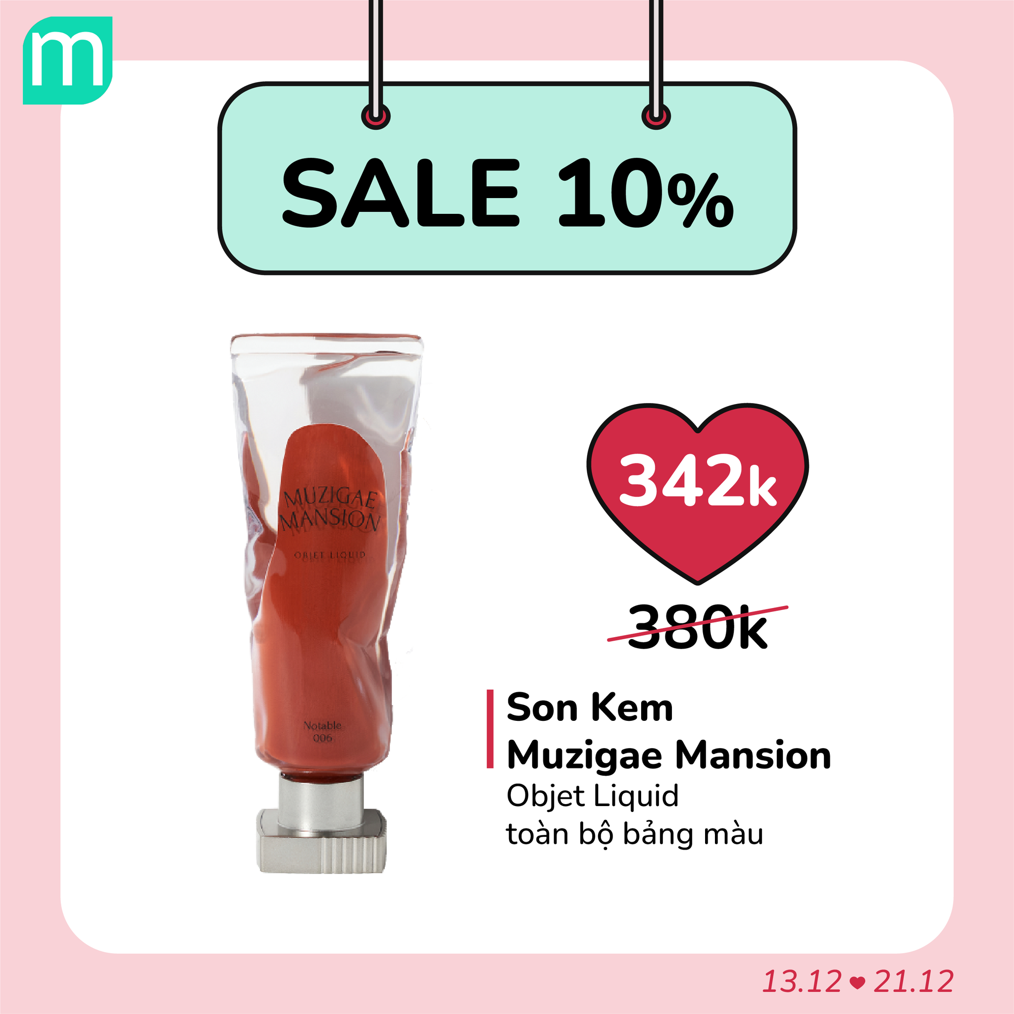 SALE SON 10% - GIÁ HỜI NHẤT NĂM