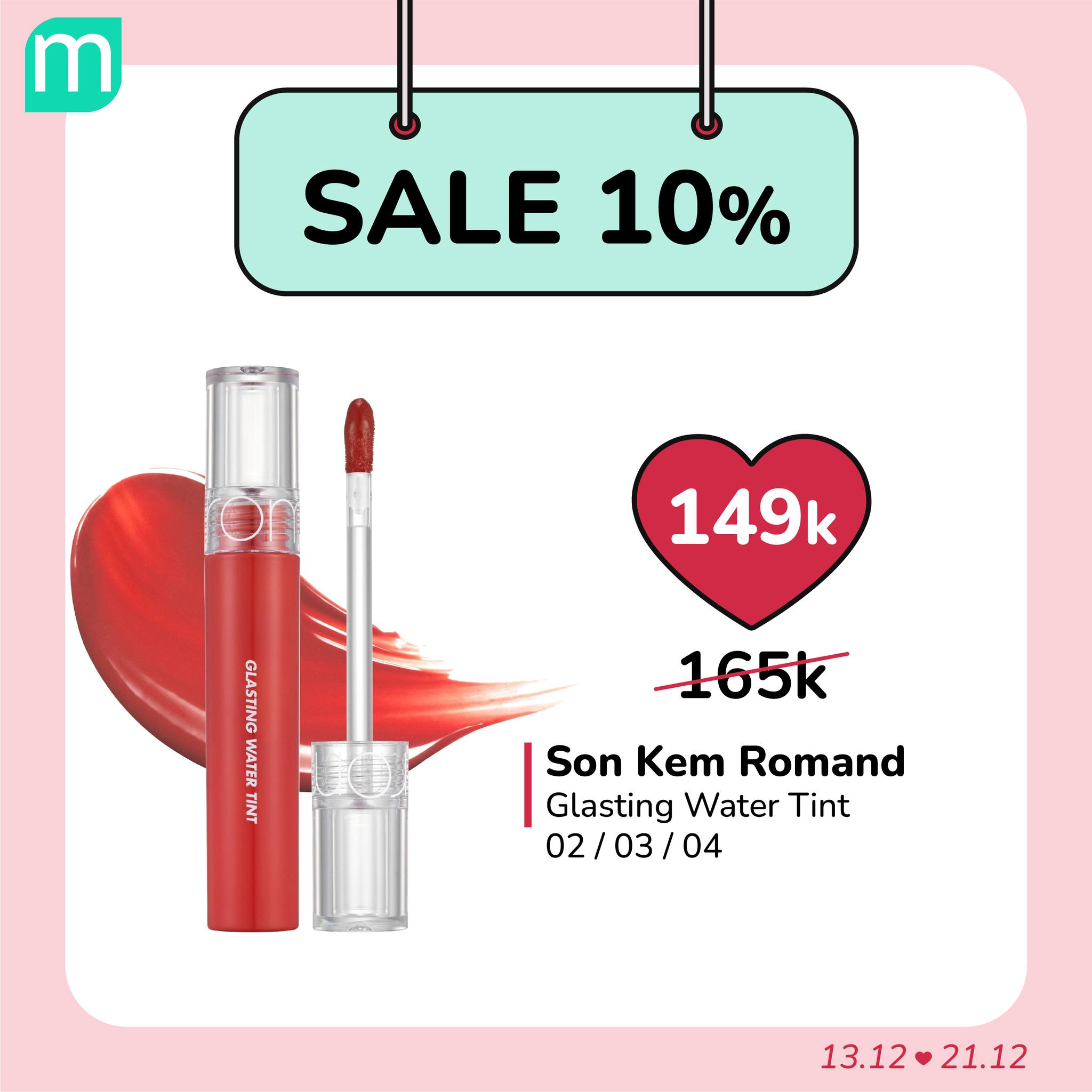 SALE SON 10% - GIÁ HỜI NHẤT NĂM