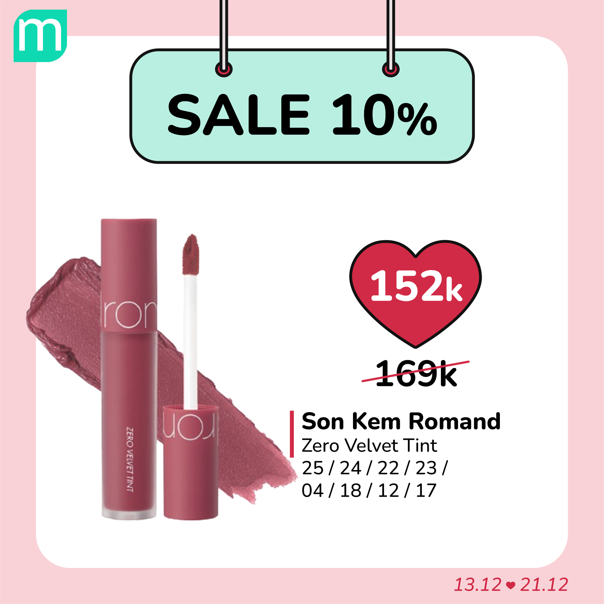 SALE SON 10% - GIÁ HỜI NHẤT NĂM