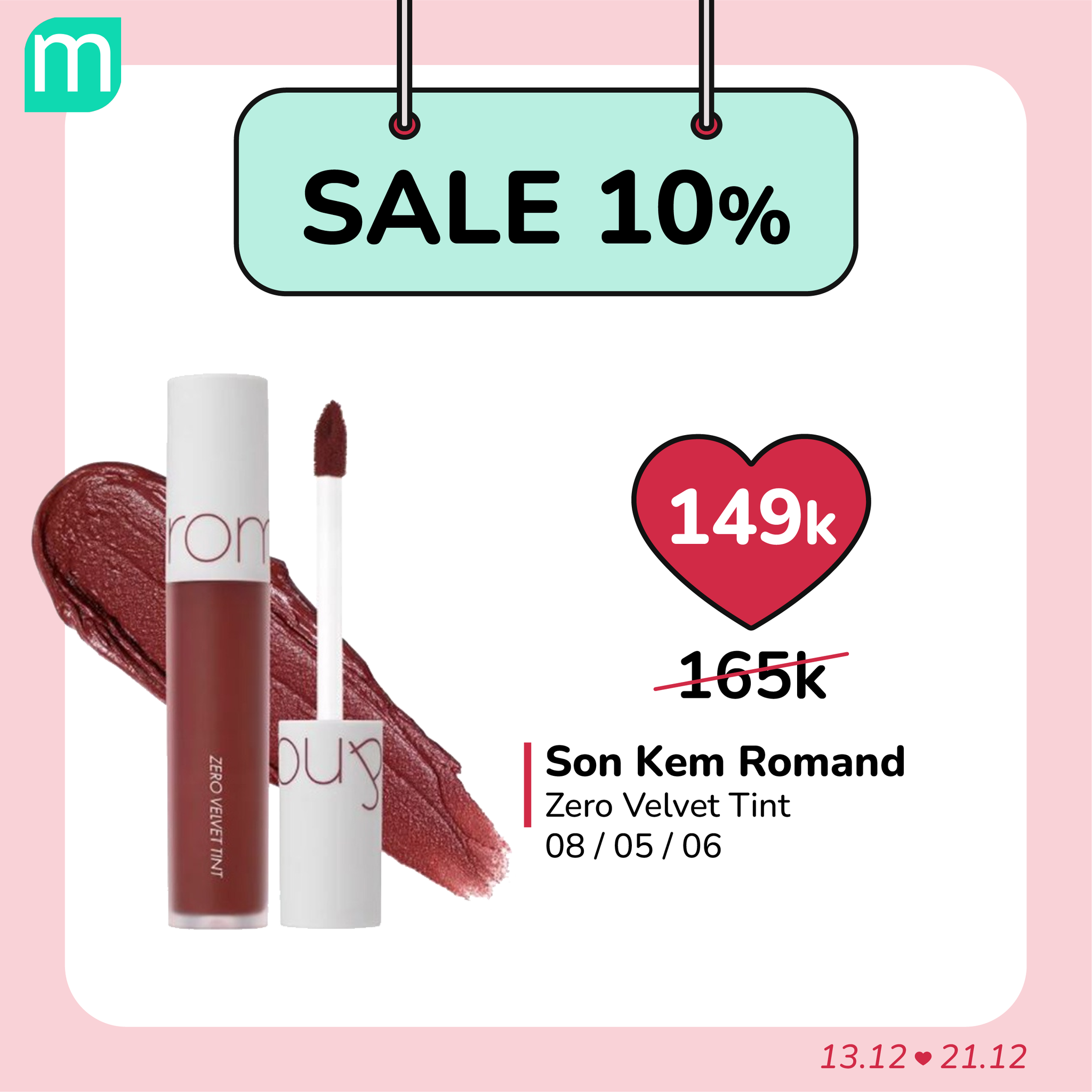 SALE SON 10% - GIÁ HỜI NHẤT NĂM