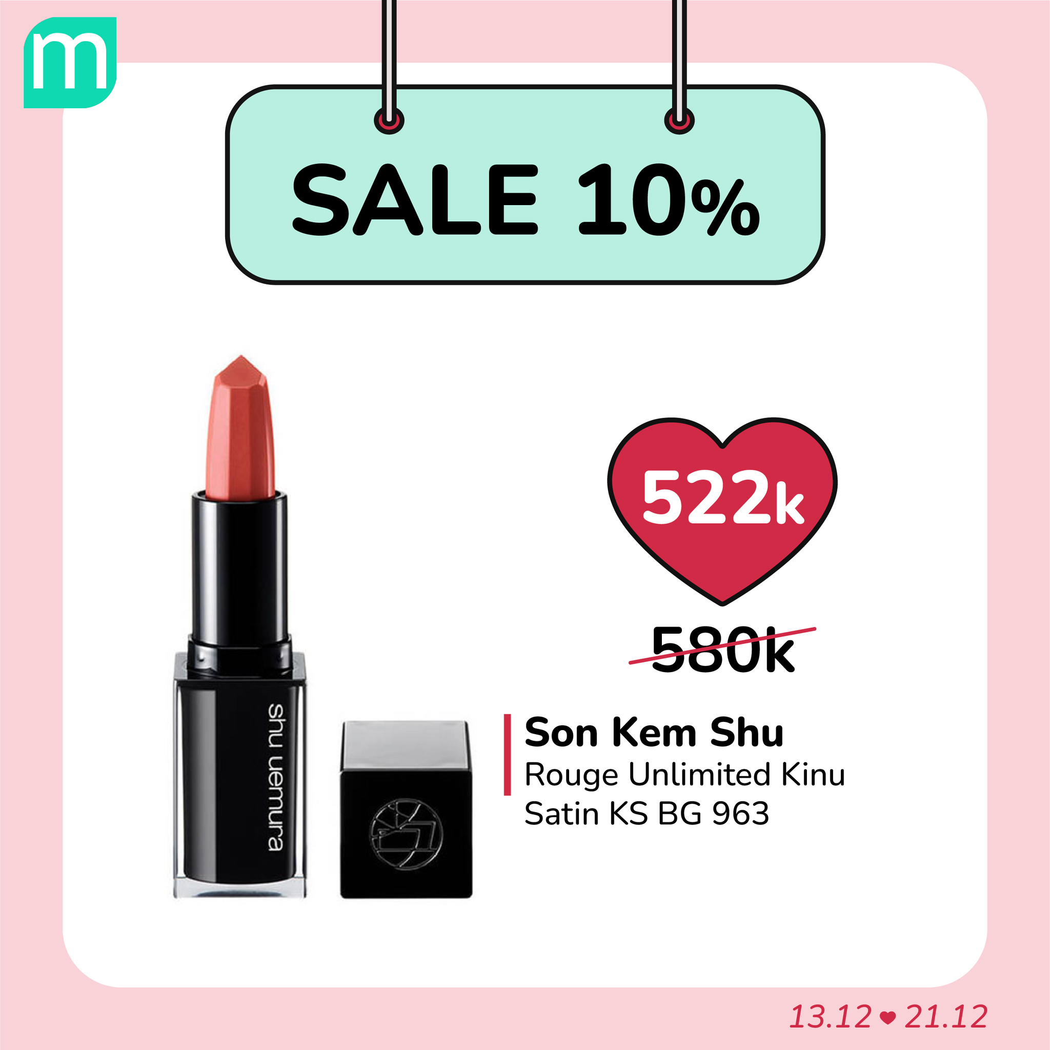 SALE SON 10% - GIÁ HỜI NHẤT NĂM