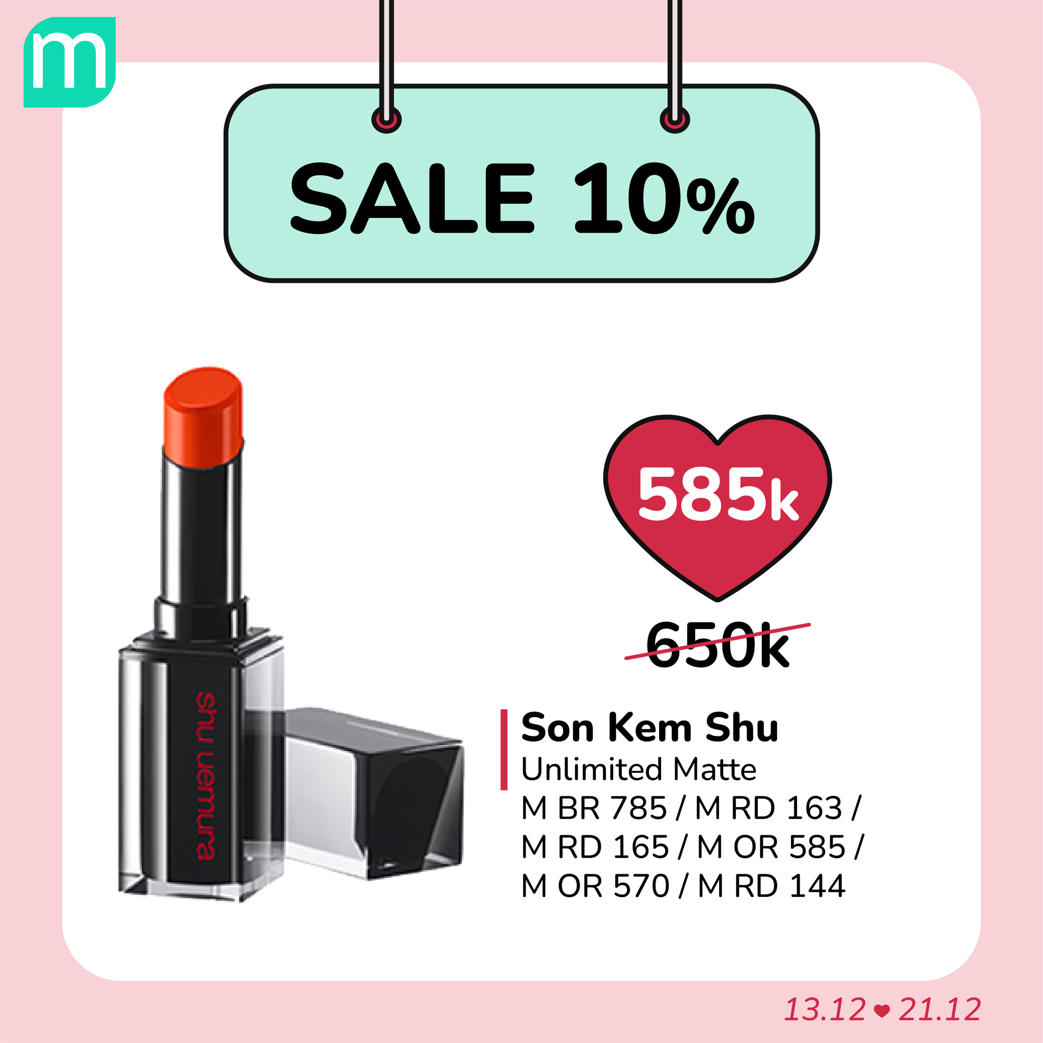 SALE SON 10% - GIÁ HỜI NHẤT NĂM