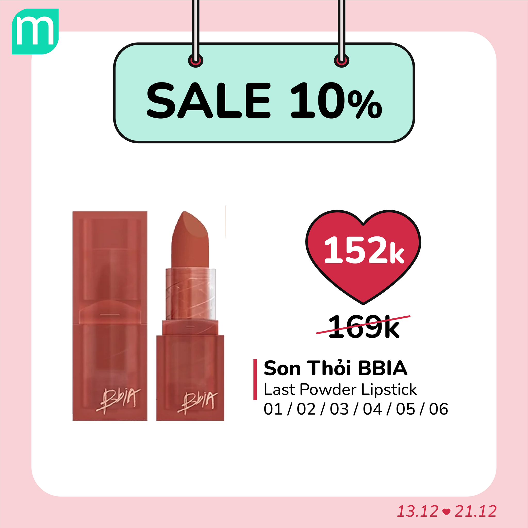 SALE SON 10% - GIÁ HỜI NHẤT NĂM