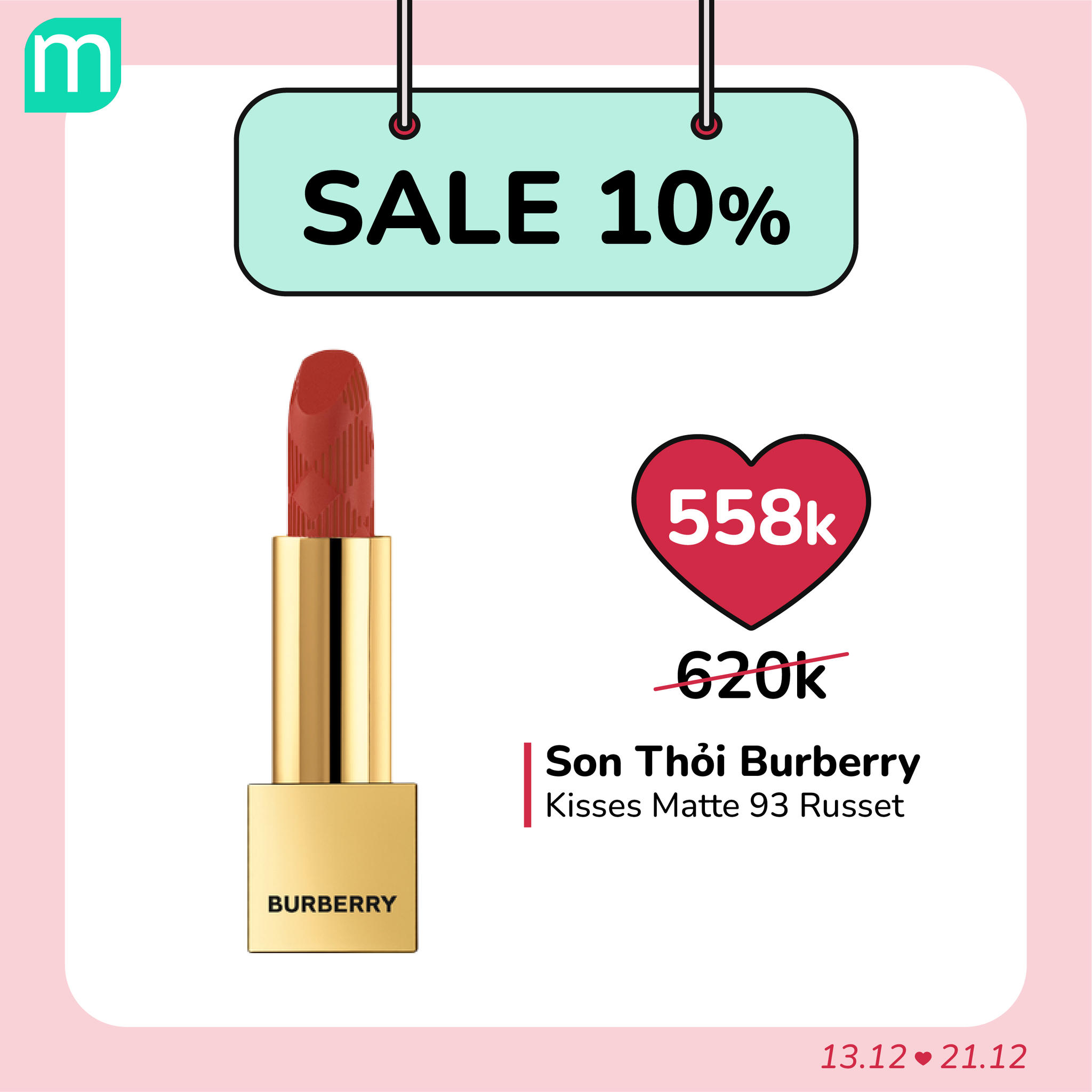 SALE SON 10% - GIÁ HỜI NHẤT NĂM