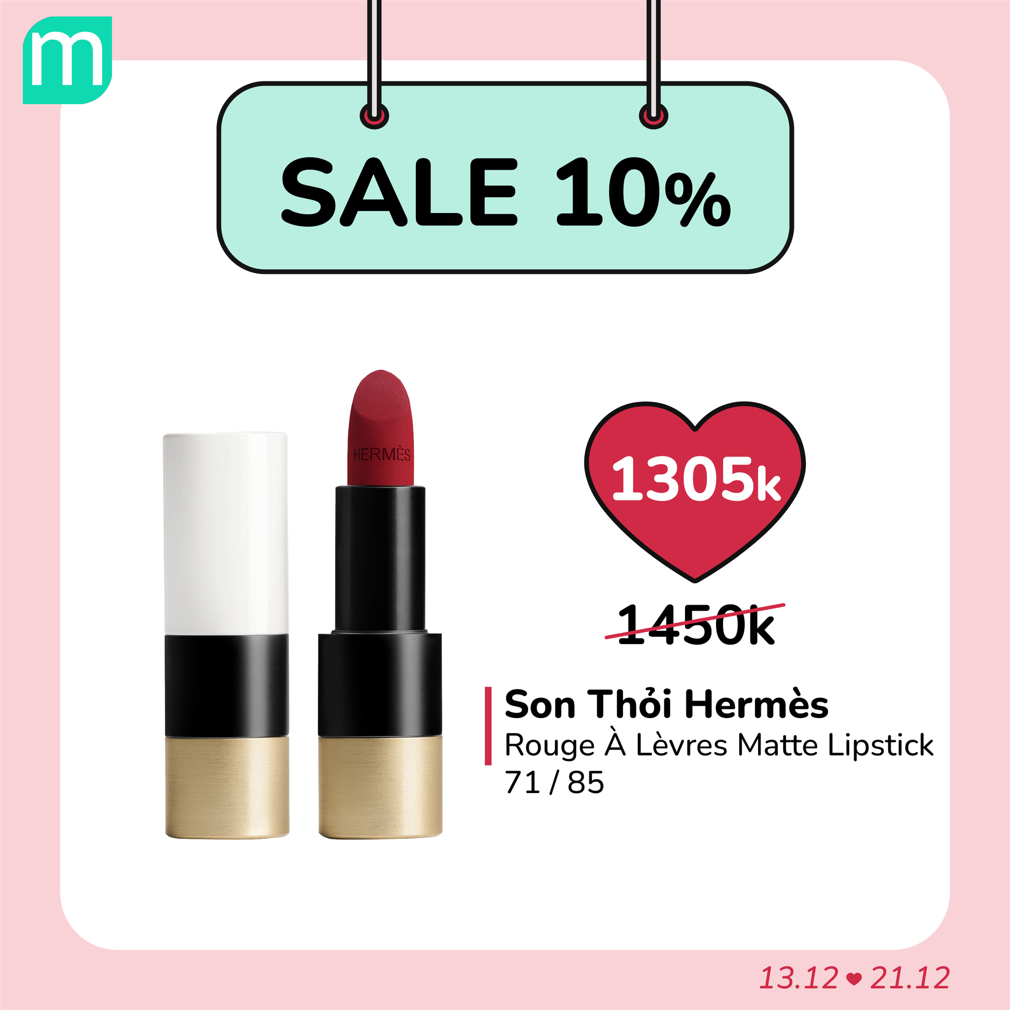 SALE SON 10% - GIÁ HỜI NHẤT NĂM