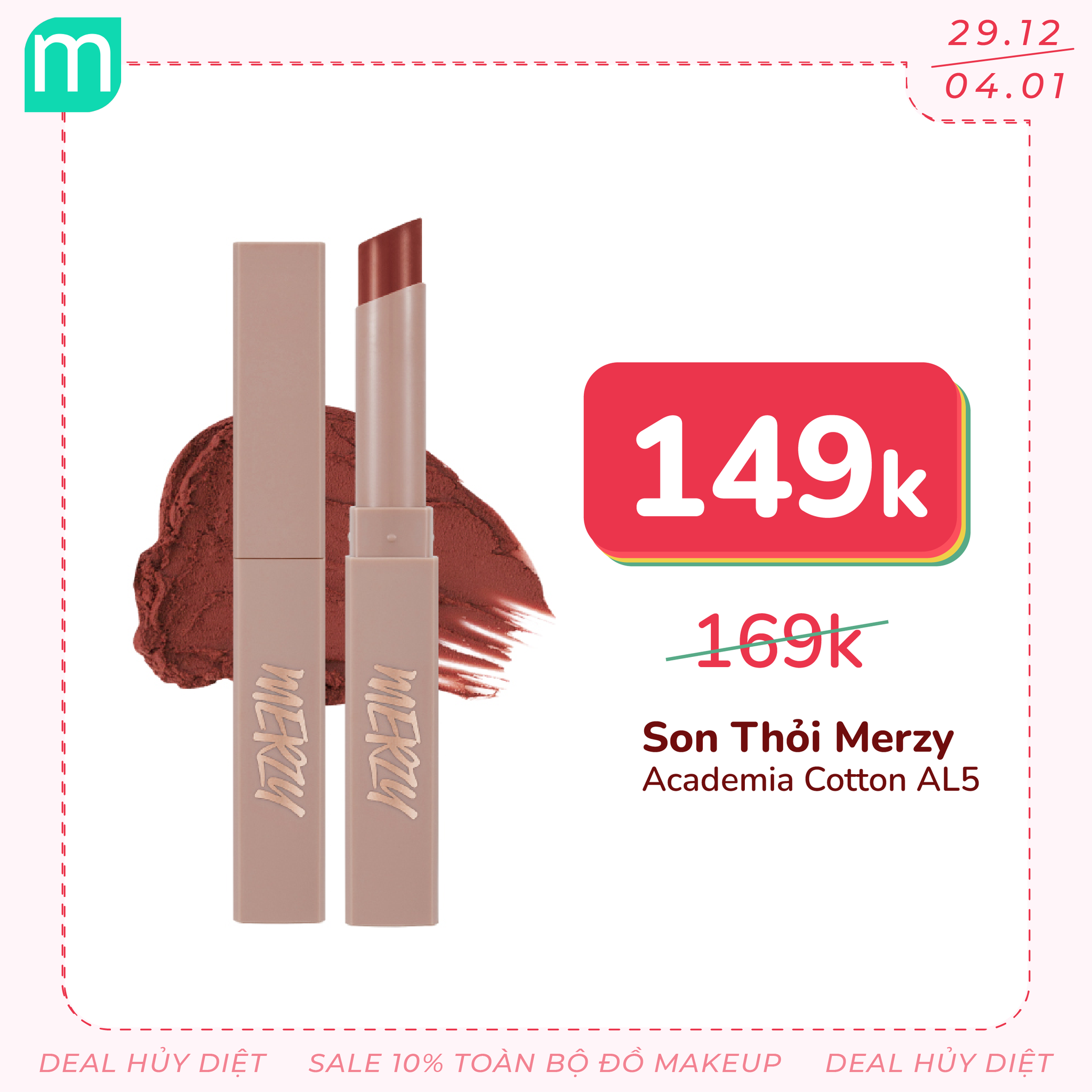 Săn SALE MAKEUP - Sắm Đồ Đầy Ắp