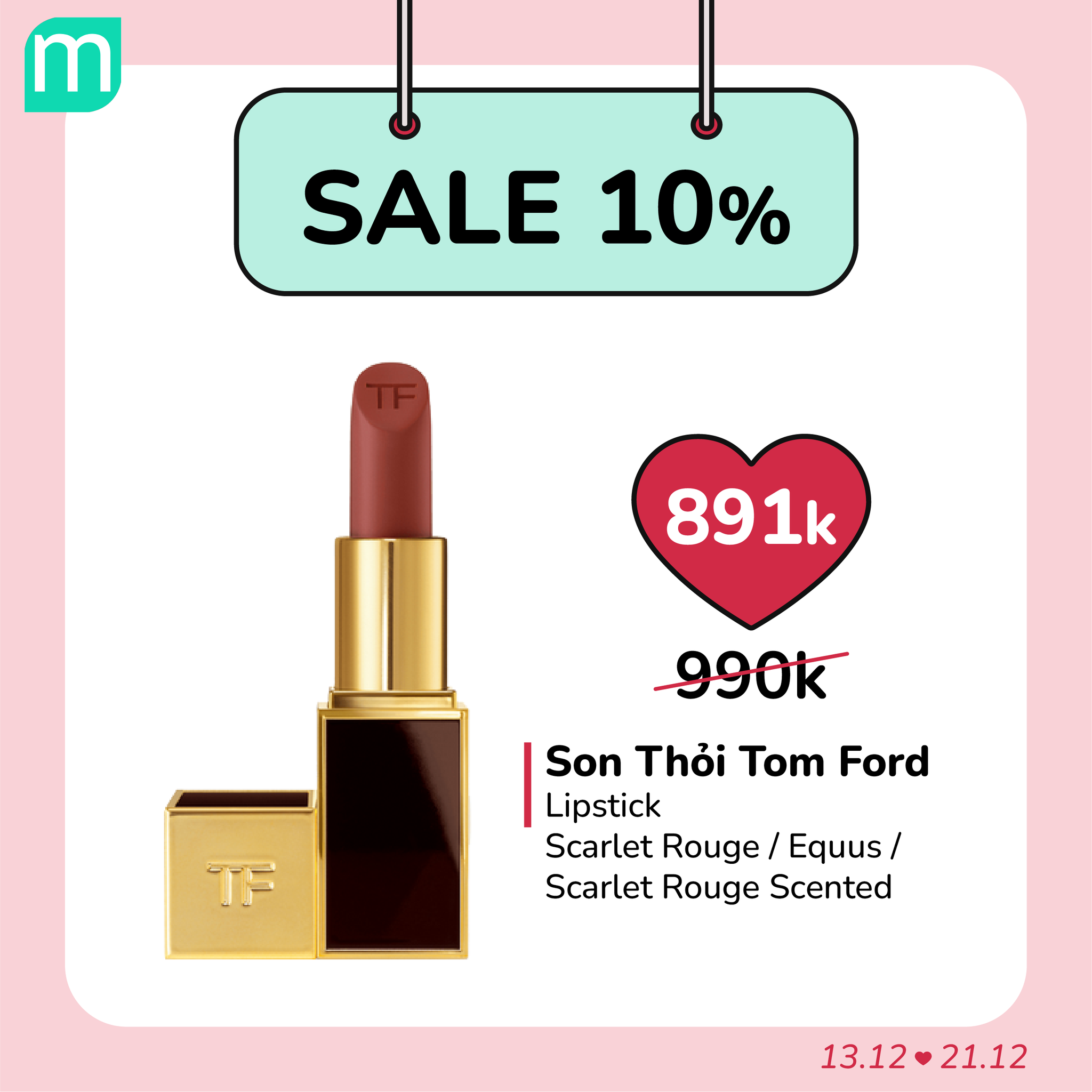 SALE SON 10% - GIÁ HỜI NHẤT NĂM