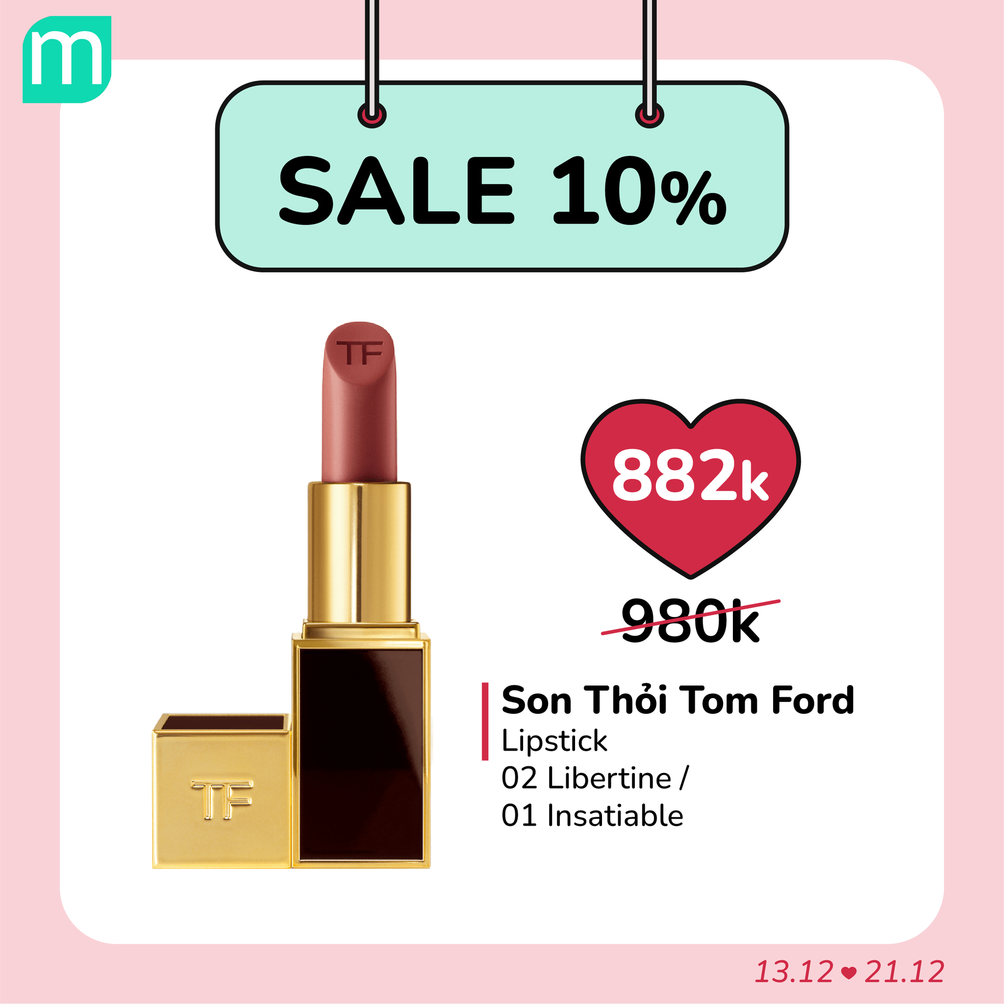 SALE SON 10% - GIÁ HỜI NHẤT NĂM