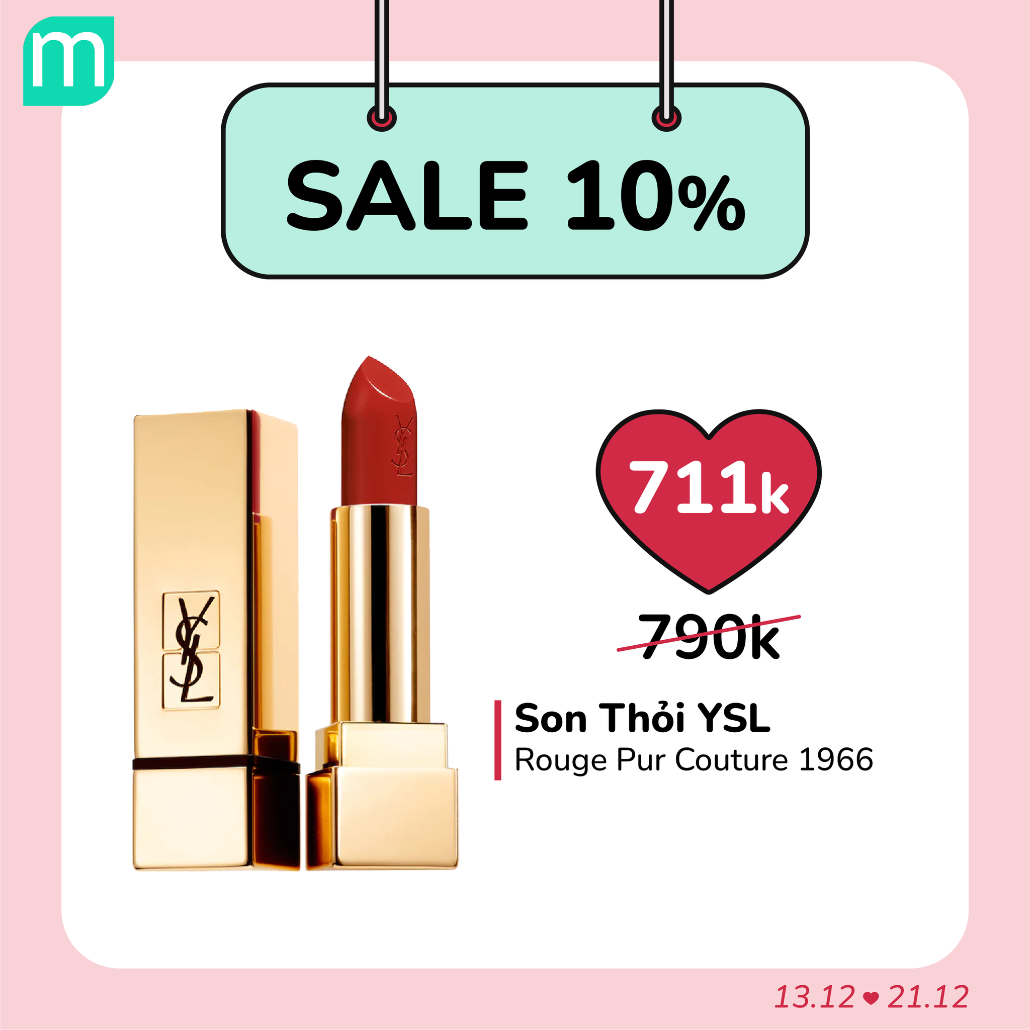 SALE SON 10% - GIÁ HỜI NHẤT NĂM