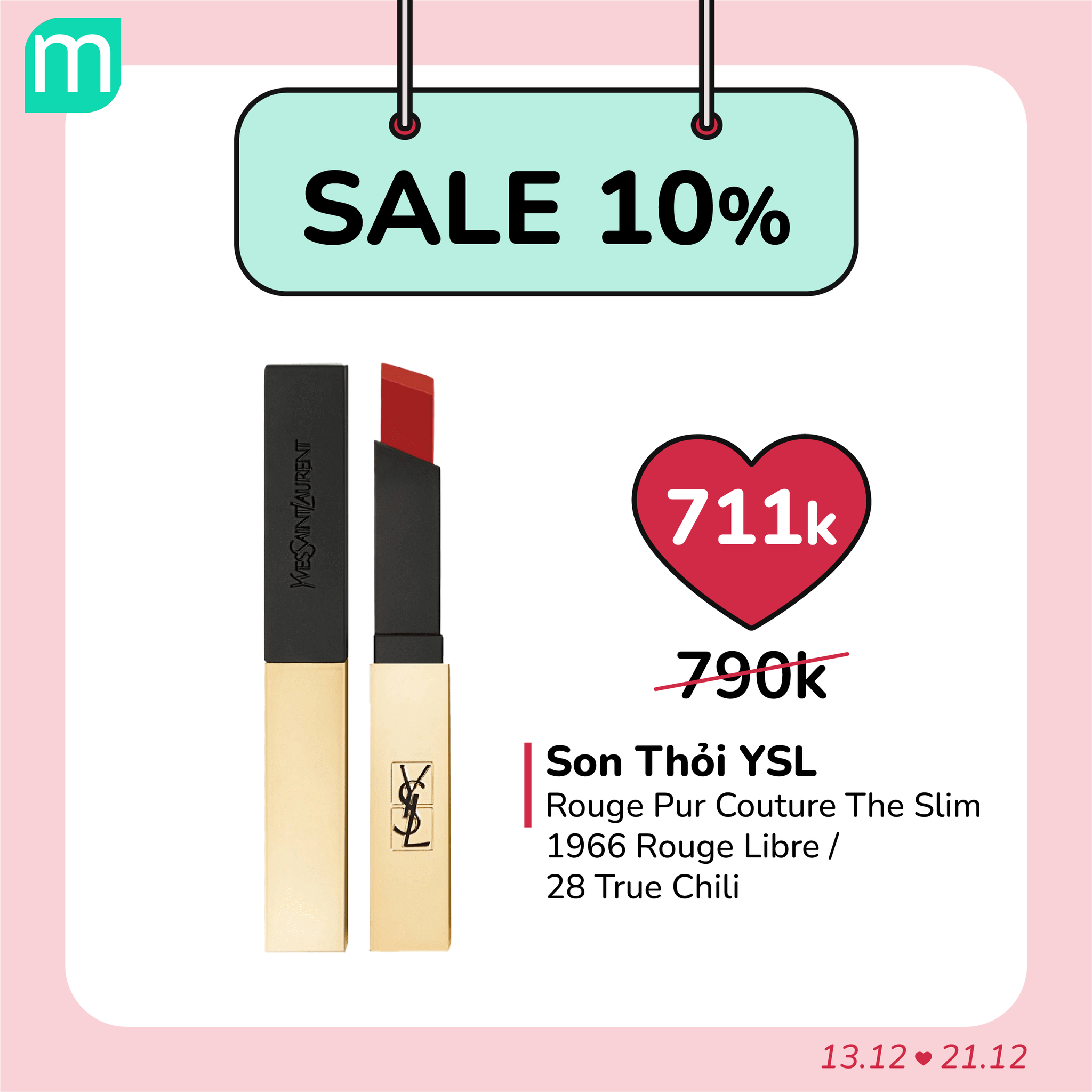 SALE SON 10% - GIÁ HỜI NHẤT NĂM