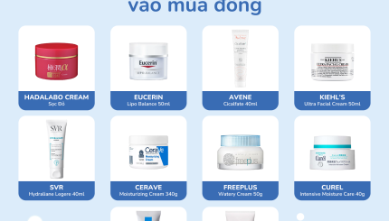 TOP 10 Kem Dưỡng Cho Da Siêu Khô
