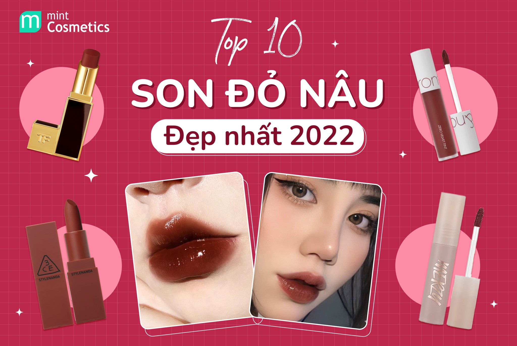 TOP 10 Son Đỏ Nâu Đẹp Nhất 2022