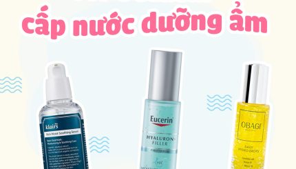 Top 3 Serum Cấp Nước Cho Da Căng Mọng