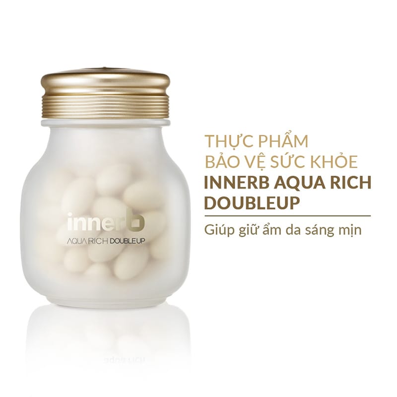 Viên Uống Cấp Nước Innerb Aqua Rich Doubleup 70 Viên Viên Uống Cấp Nước Innerb Aqua Rich Doubleup 70 Viên - Ảnh 2
