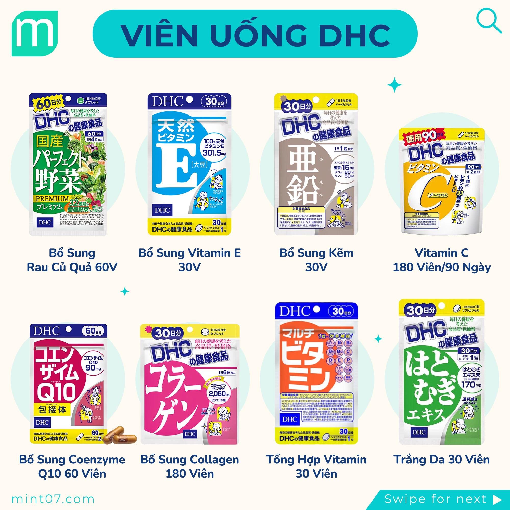 Tổng Hợp Viên Uống Tại Mint Tổng Hợp Viên Uống Tại Mint