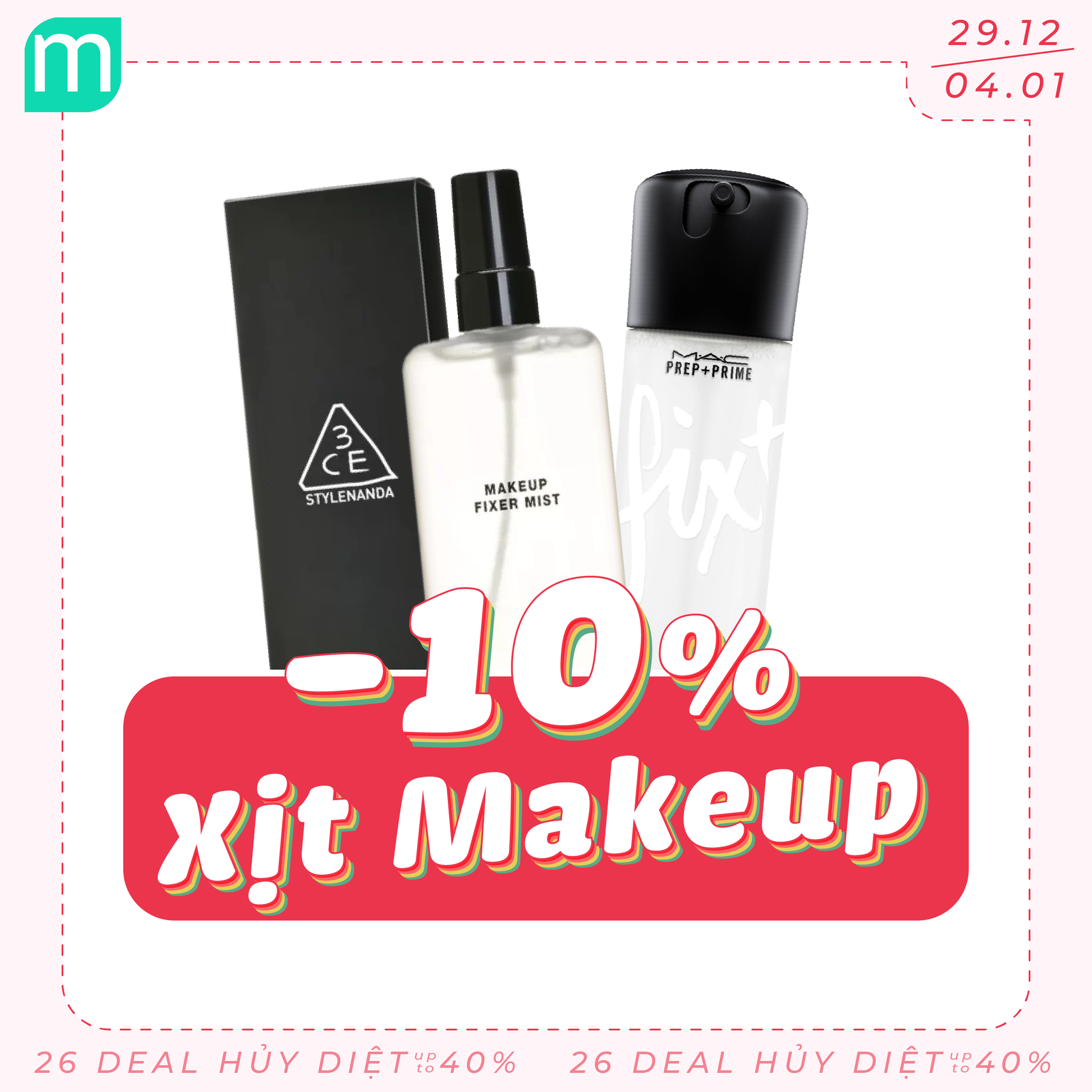 Săn SALE MAKEUP - Sắm Đồ Đầy Ắp