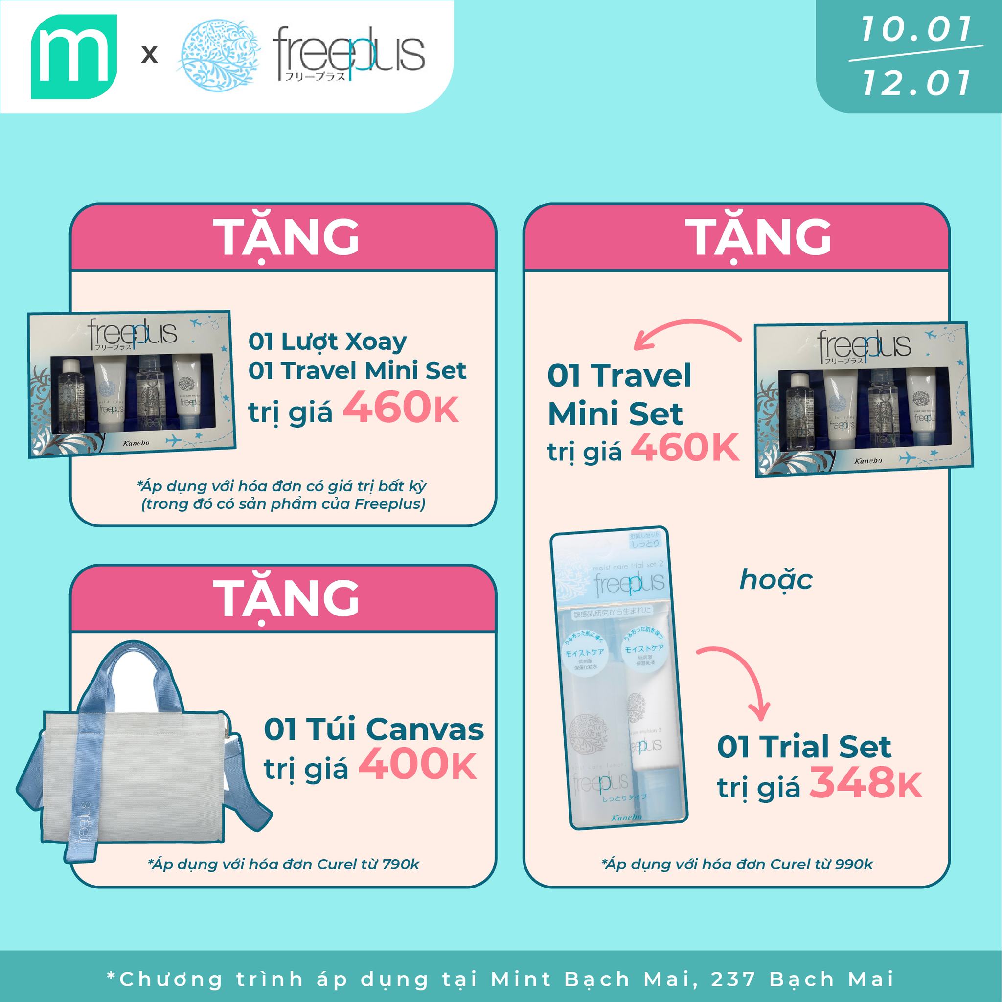[KAOxMint] Bắt Ngay Ưu Đãi Quà Tặng Khủng