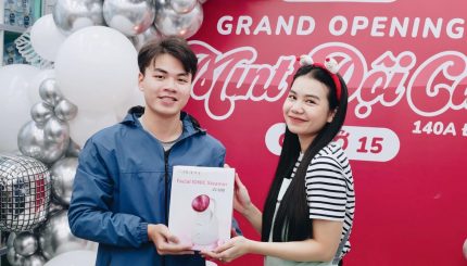 Góc Check In Tại Mint Đội Cấn – Check In Ngay Nhận Quà Liền Tay