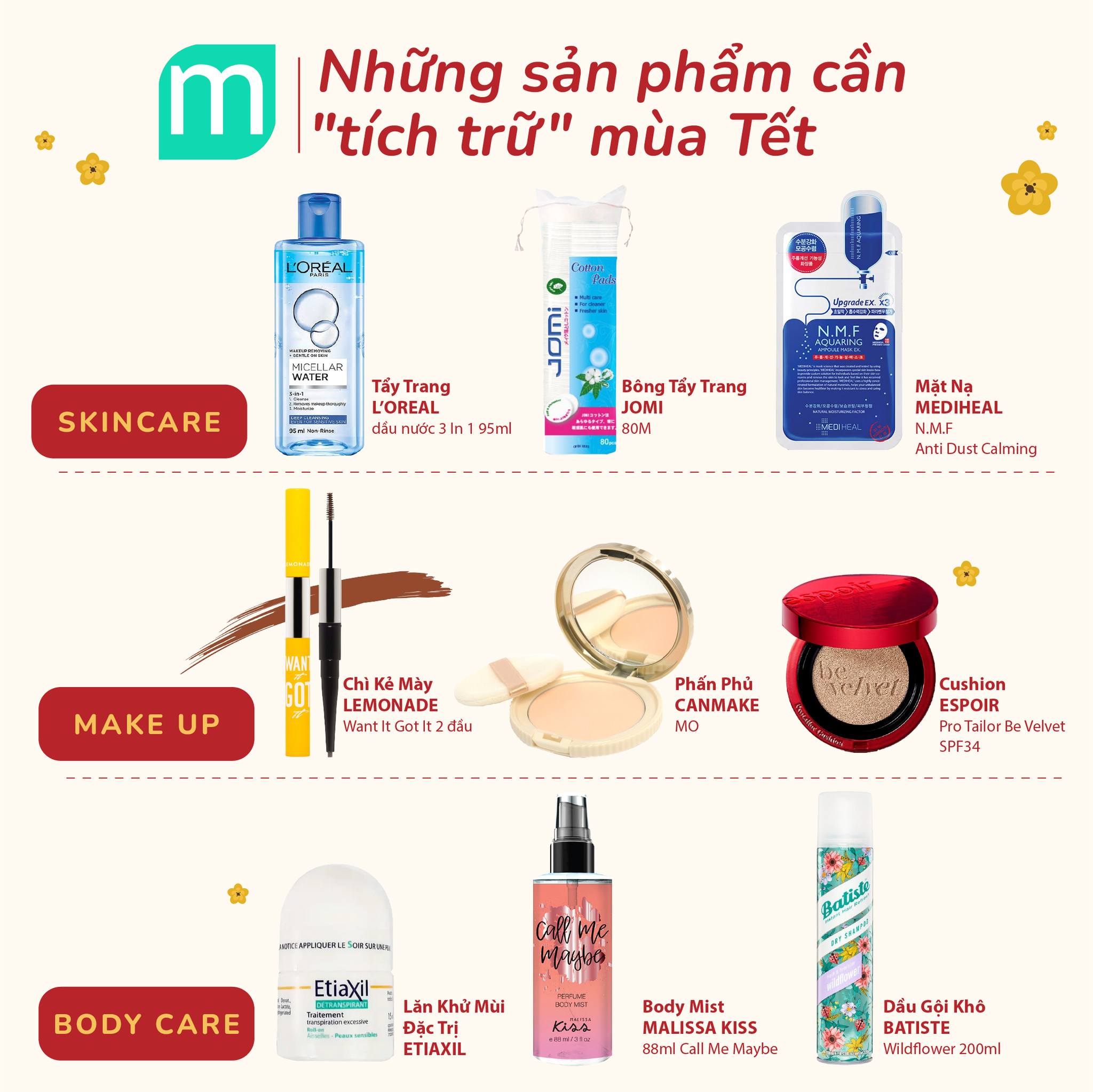 Những Sản Phẩm Cần "Tích Trữ" Mùa Tết