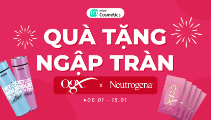 [OGX x NEUTROGENA] Quà Tặng Ngập Tràn