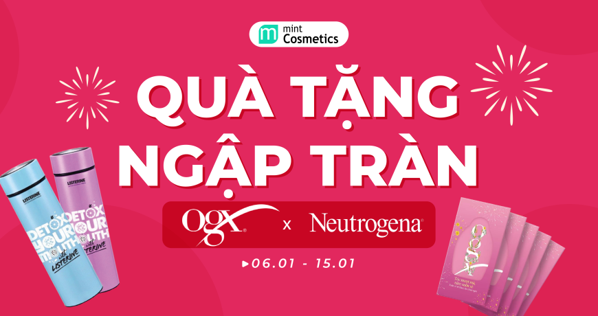 [OGX x NEUTROGENA] Quà Tặng Ngập Tràn