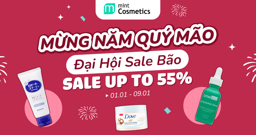 MỪNG NĂM QUÝ MÃO – Đại Hội Sale Bão – Sale Up To 55% MỪNG NĂM QUÝ MÃO – Đại Hội Sale Bão – Sale Up To 55%