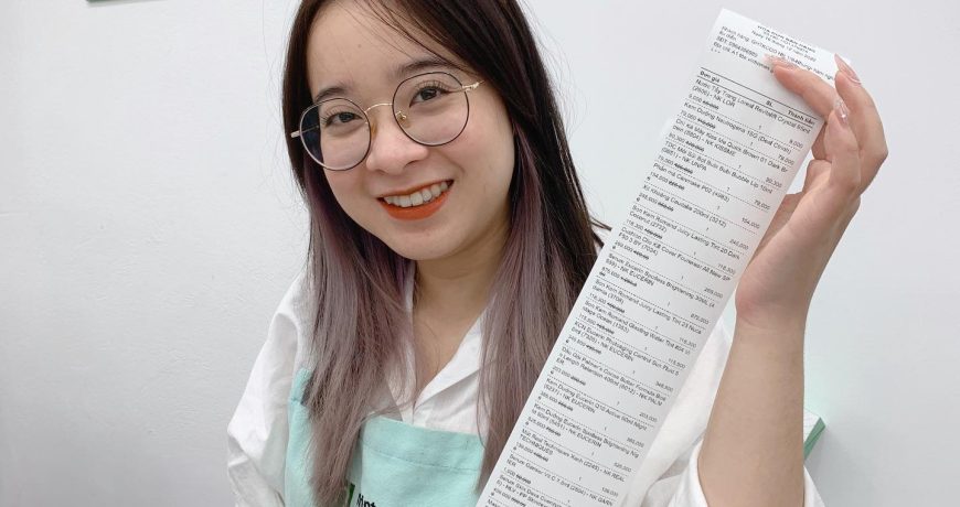 SHOW BILL GIẢM GIÁ SIÊU TO KHỔNG LỒ TẠI MINT ĐỘI CẤN