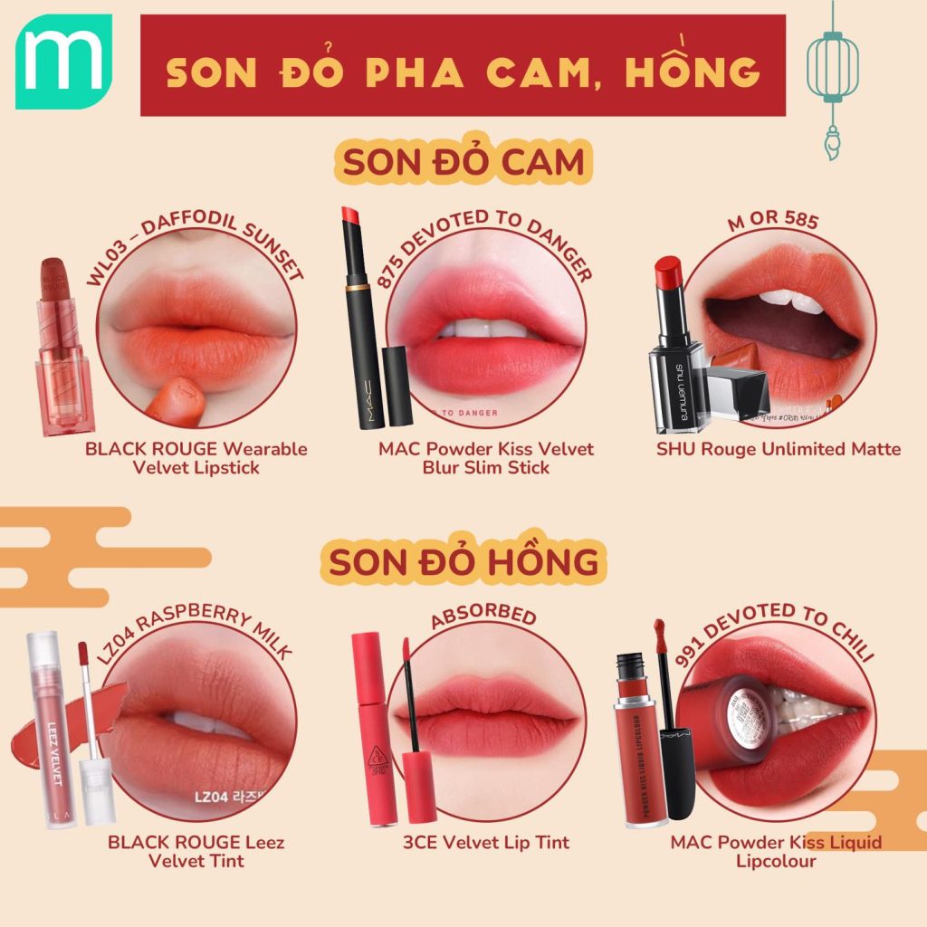 Thấy Son Đỏ Là Thấy Tết