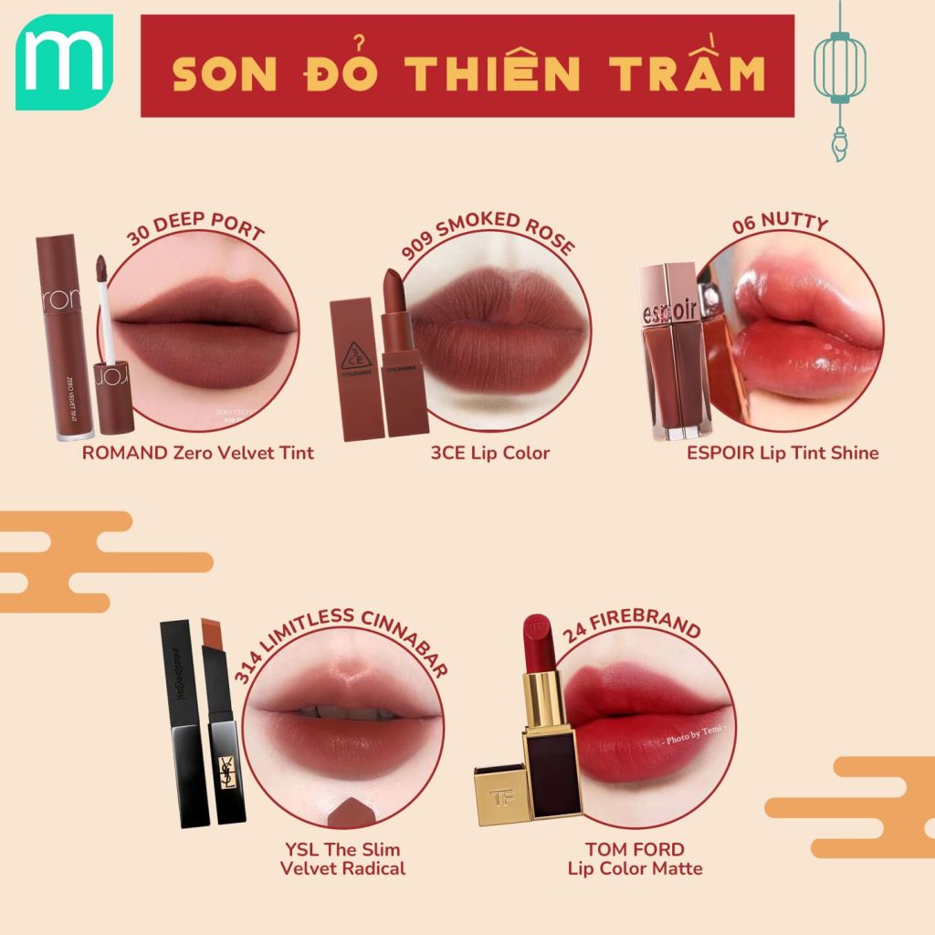 Thấy Son Đỏ Là Thấy Tết