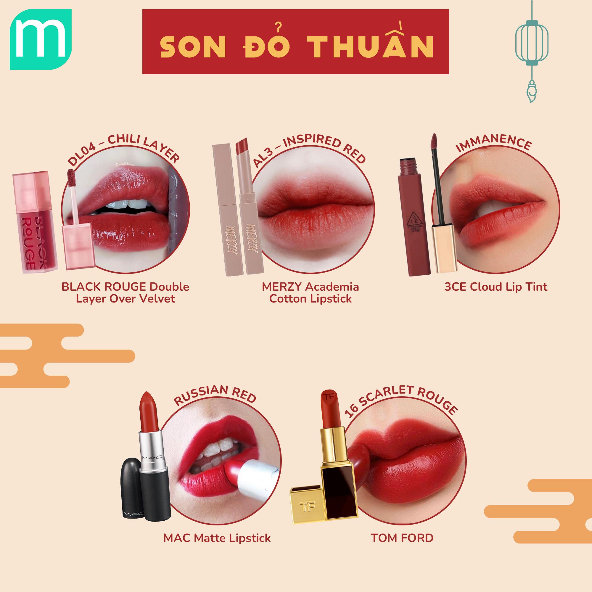 Thấy Son Đỏ Là Thấy Tết