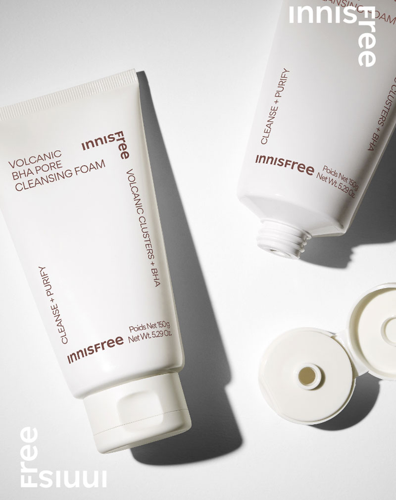Sữa Rửa Mặt Innisfree Volcanic Pore BHA Cleansing Foam 150G