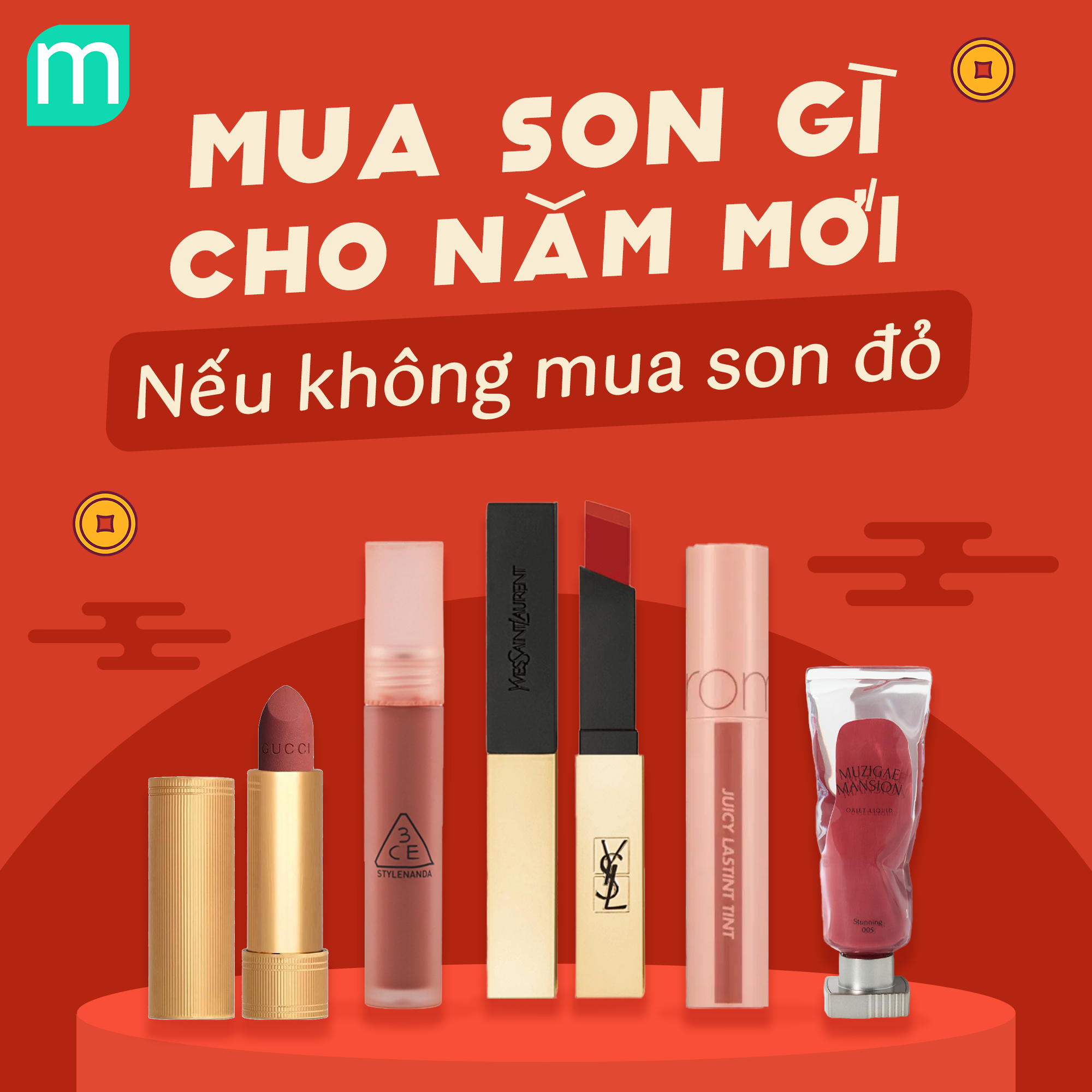 TOP Những Màu Son Cực Hợp Để Diện Tết: Lên Màu Đẹp, Tôn Da Trắng
