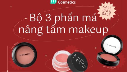 Bộ 3 Phấn Má Nâng Tầm Makeup Cho Nàng