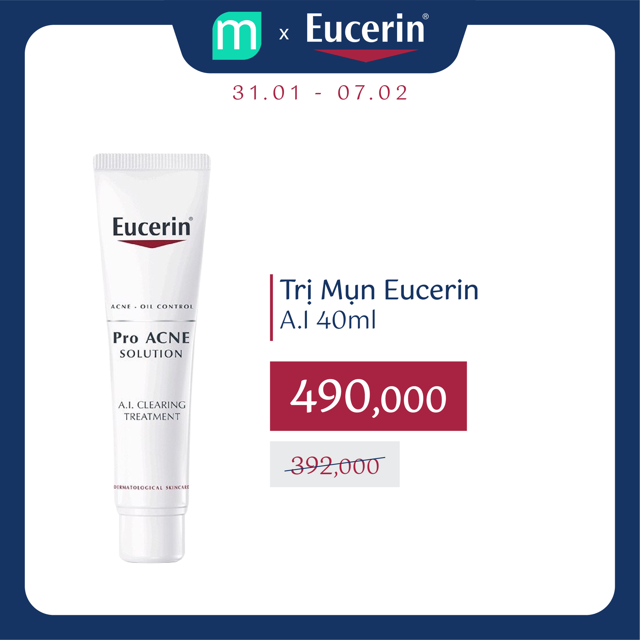 Mở Bát Quý Mão – Eucerin BÃO SALE 20% Toàn Bộ Sản Phẩm
