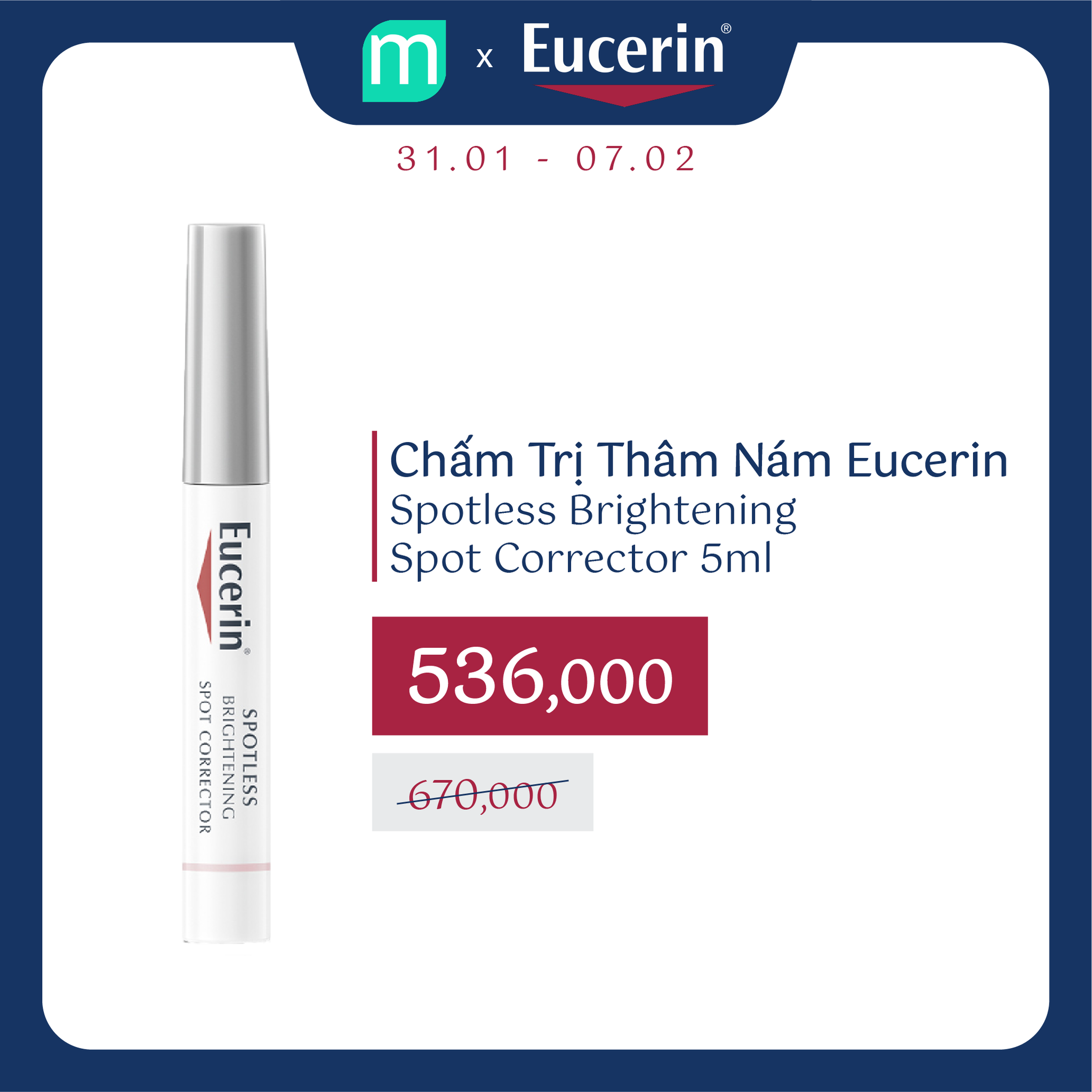 Mở Bát Quý Mão – Eucerin BÃO SALE 20% Toàn Bộ Sản Phẩm