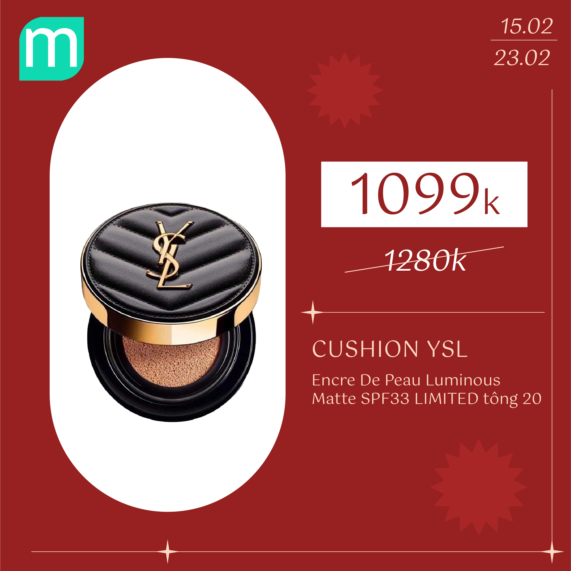 DEAL XỊN GIÁ HỜI – SALE MAKEUP HIGHEND UPTO 50%